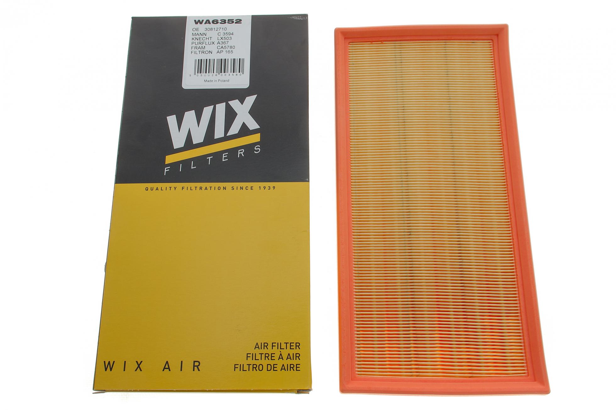 WA6352 WIX FILTERS